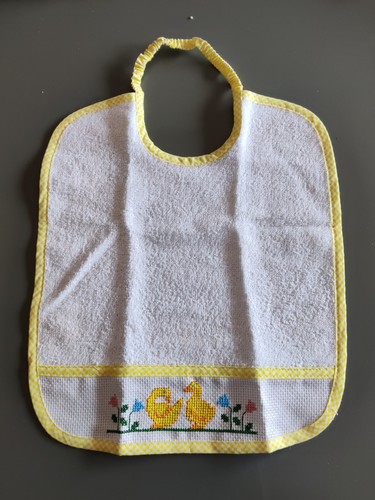 Bavaglino per bambini con tela