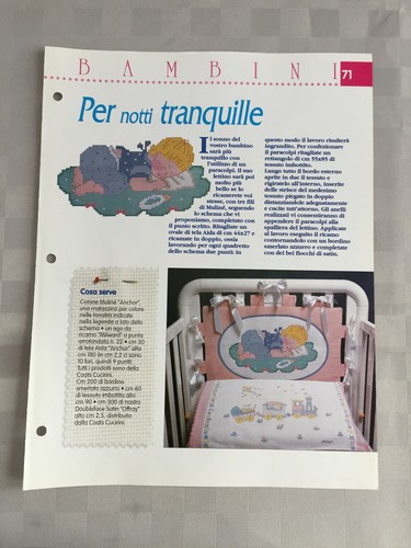 Schema punto croce - bambini, per