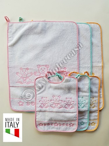 Set bavaglie salviette - set,