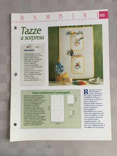 Schema punto croce bambini - punto,