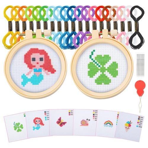Ysimple set ricamo per - da, ricamo,