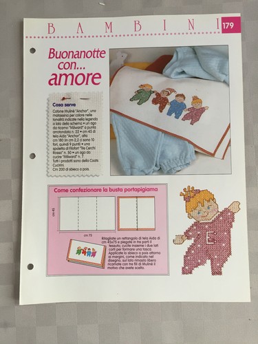 Schema punto croce bambini - punto,