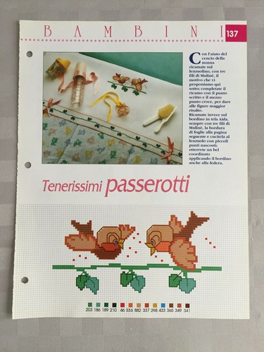 Schema punto croce bambini - croce,