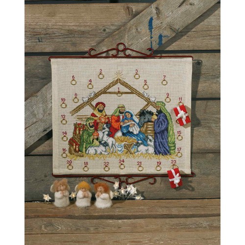 Kit punto croce permin - croce,
