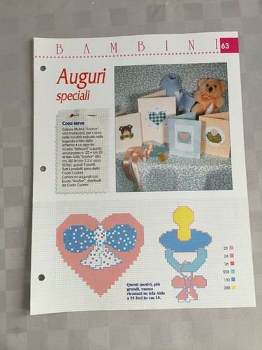 Schema punto croce - , bambini