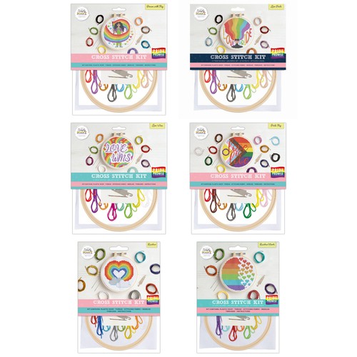 Simply make kit ricamo punto - kit,