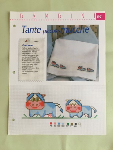Schema punto croce bambini - punto,